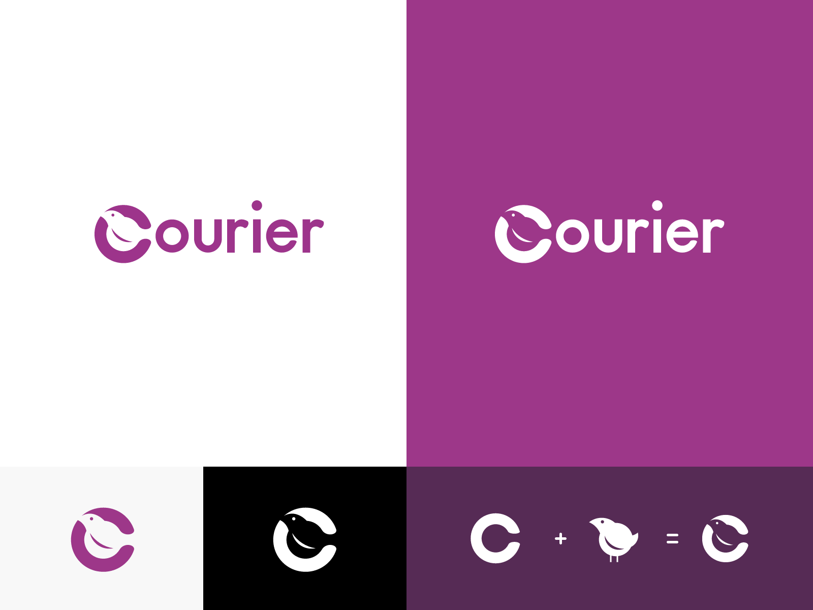 fast delivery courier logo design template 2561105 Vector Art at Vecteezy