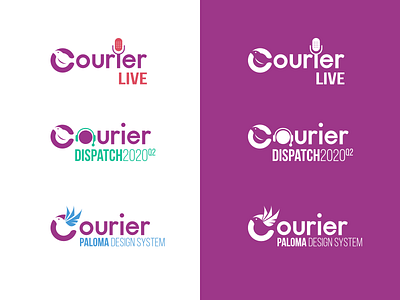Courier Internal/External logos