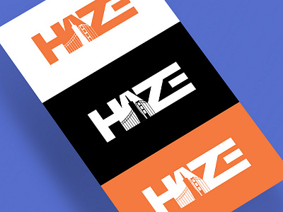 Haze Logo active branding flat hockey logo sports