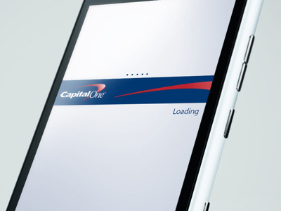 Capital One App Loading