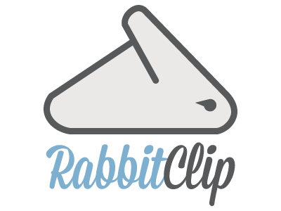 Rabbit Clip logo vector