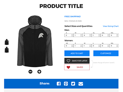 Teamstore Product View