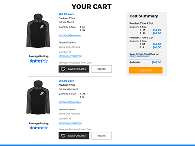 Teamstore cart gtm teamstore ui web design