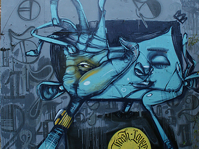 Sleepy Head bulgaria graffiti illustration mister ao