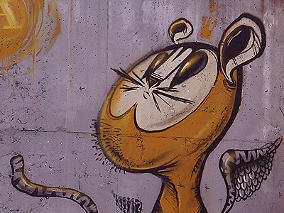 Tiger AO 4 bulgaria fourplus graffiti illustration mister ao