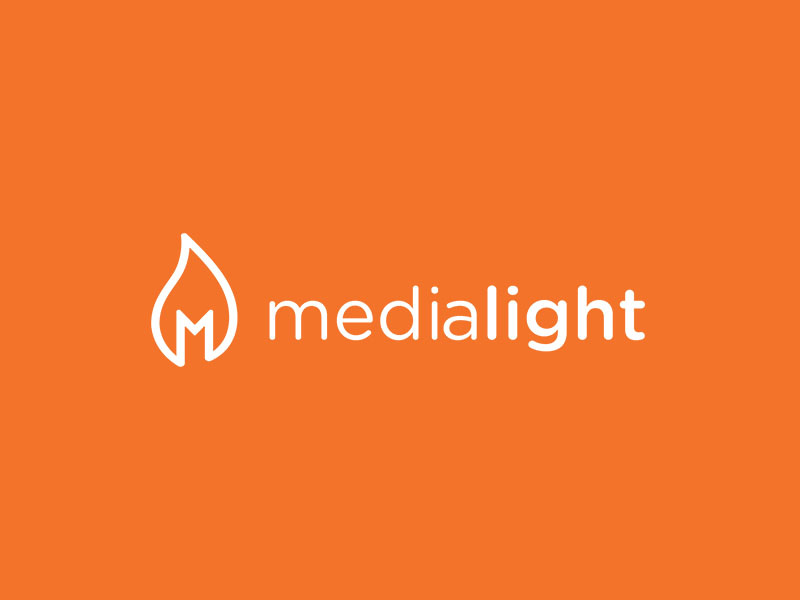 Medialight Asia branding minimalist graphic logodesign design logo