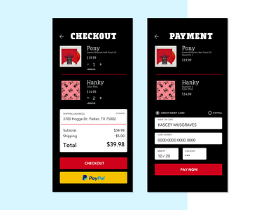 #002 // Checkout checkout cowboy dailyui dailyui 002 orville peck sketchapp ui