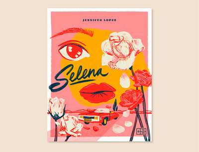 Texas Forever Project — Selena (1997) illustration movie procreate selena selena quintanilla texas forever