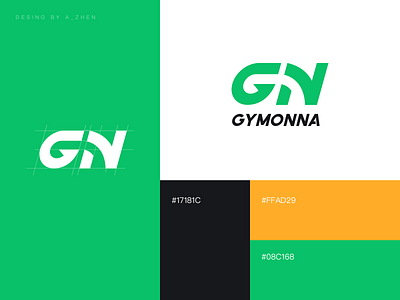 GYMONNA LOOG DESIGN branding graphic design logo