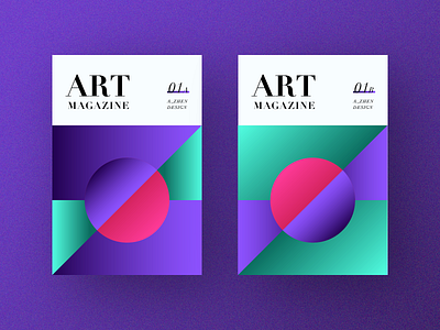 ART MAGAZINE//01 branding design illustration logo web