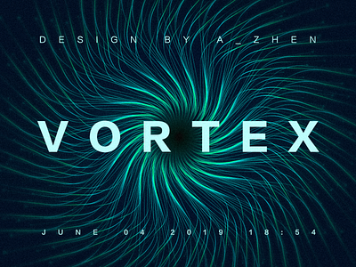 vortex branding design illustration