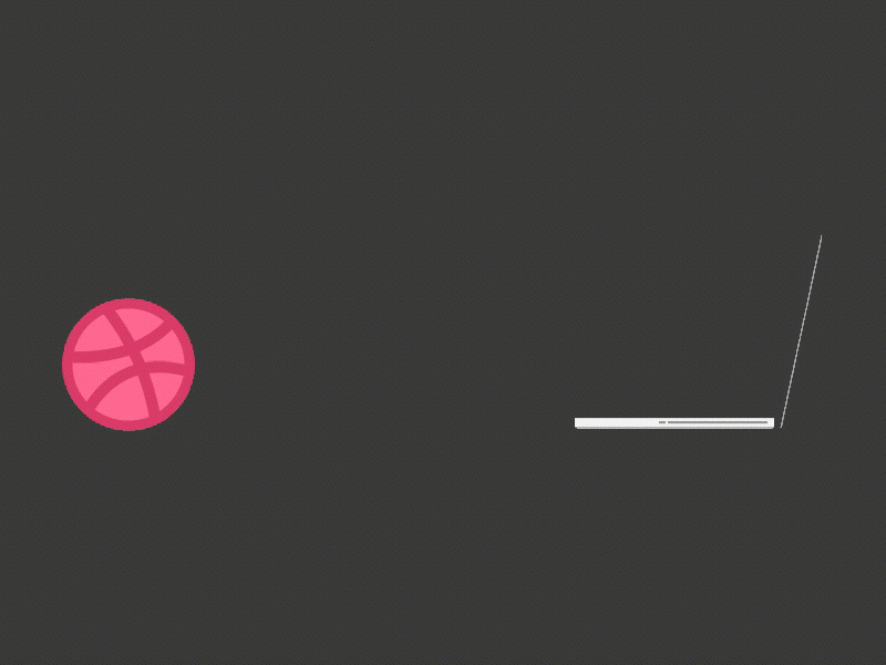 Dribbble First Shot dribbble first shot hello meicy pink