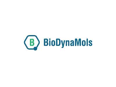 Biodynamols logo biotechnology cincinnati helvetica rounded identity logo typography