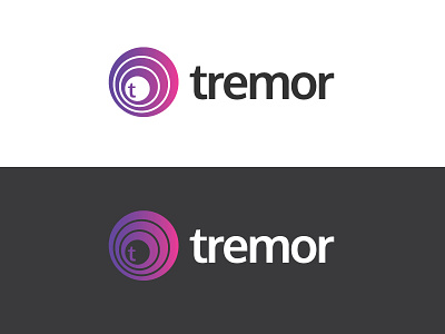 Tremor logo update design logo mark seismic tremor typography