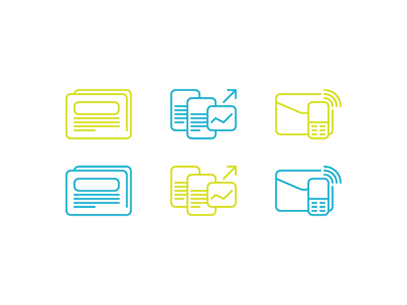 3 icons by Manfred Westreicher on Dribbble