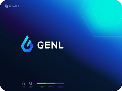 GENL Logo branding icon logo