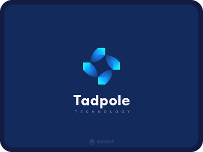 Tadpole logo branding design icon logo