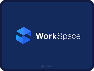 WorkSpace logo app branding design graphic design icon logo typography ui