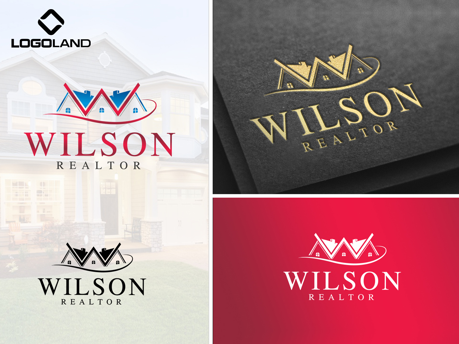 WILSON REALTOR LOGO by LOGOLAND on Dribbble