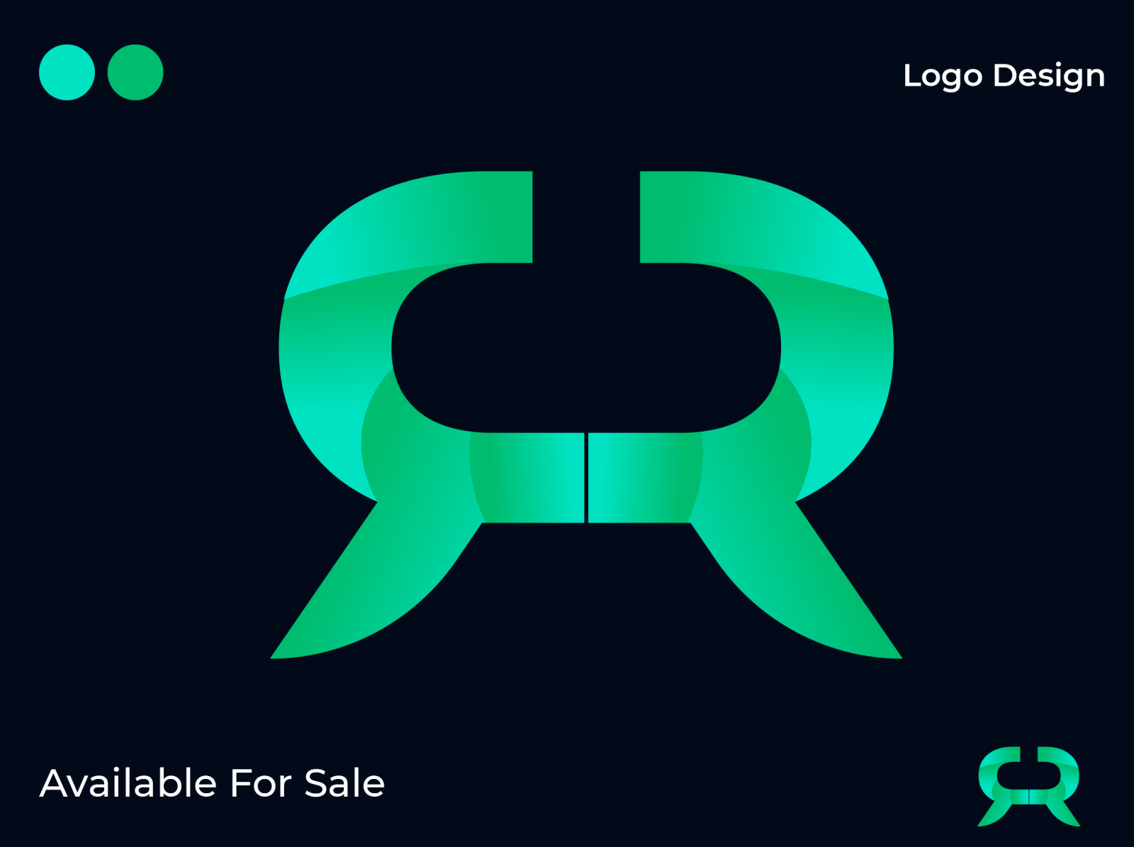 RR letter logo by Rahat Hossain on Dribbble