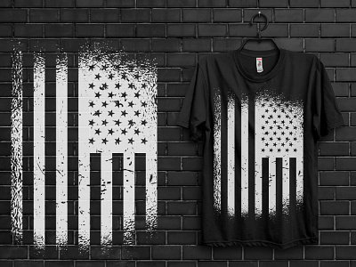 Us flag patriotic T shirt01 01 01 biker t shirt design illustration march by amazon t shirt design typography