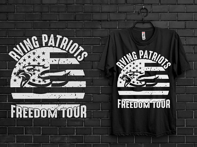 Patriotic 02 01 biker t shirt design illustration march by amazon t shirt design teespring typography