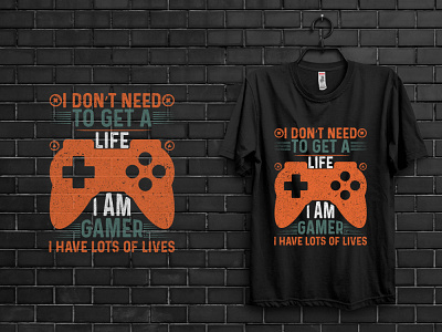 Gaming T shirt merchbyamazon onlinestore printondemand shopify teedesigner tshirt tshirtdesign vteespring