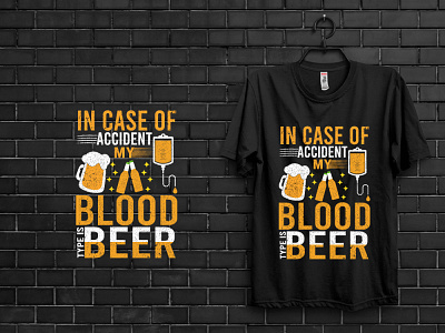Beer T shirt design