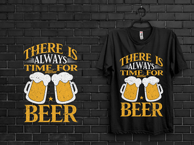 Beer T shirt design