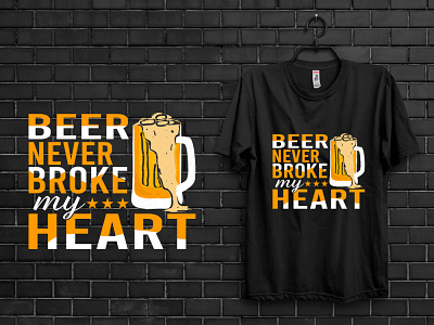 Beer t shirt design