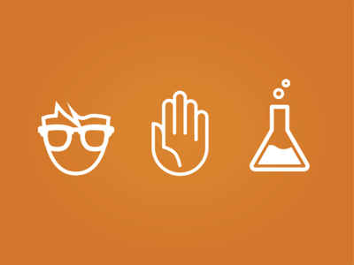 Nerd Science Icons