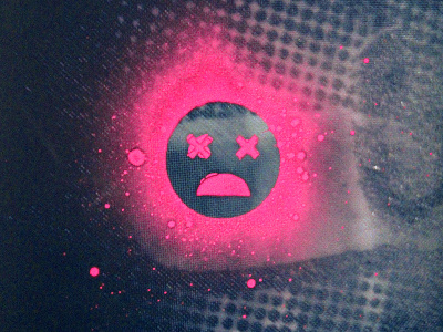 Pink Spray Paint Series 1 bright face pink spray paint texture