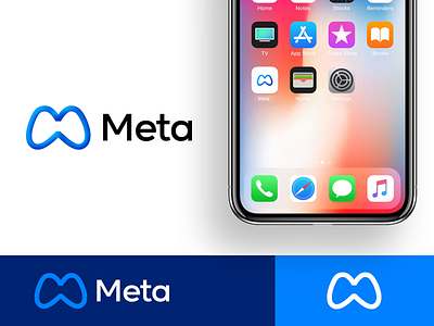 Meta Logo Redesign Concept - (Facebook meta)