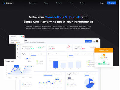 Oraclez Landing | Landing Page