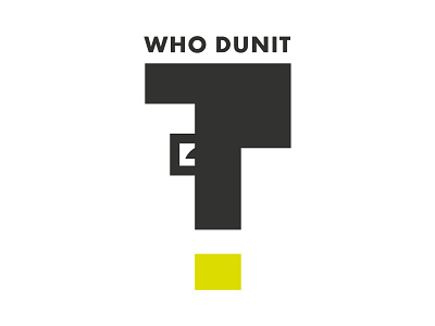 Who dunit publisher books identity branding logo logo design publisher