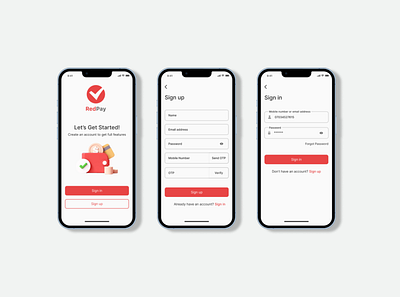 Fintech app redesign app design ui ux uxdesign