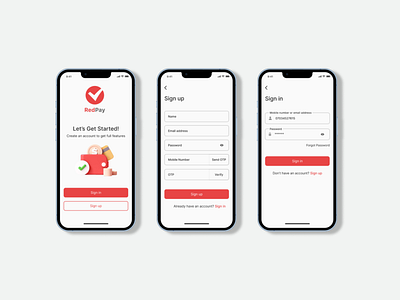 Fintech app redesign