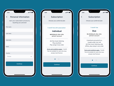 Subscription process #dailyui app design product design subscribe subscription ui ux uxdesign