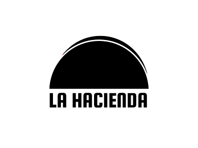 Logo La Hacienda art brand branding design direction food graphic illustraion illustration art illustrations logo logodesign logotype tacos typography