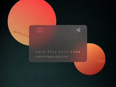 Card Design bank card finance fintech