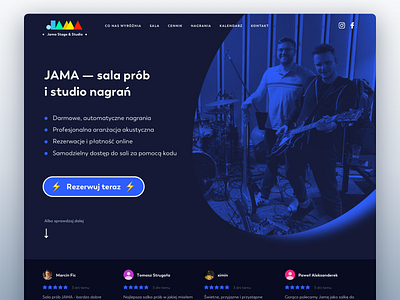 Jama Home Page — Rehearsal & Recording Space