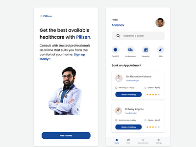 Pillzen (A Medical UI exploration)