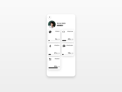 User Profile dailyui dailyui 006 dailyuichallenge