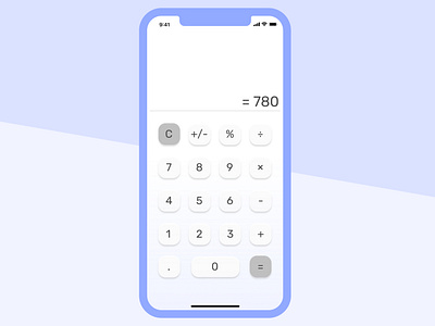 Daily UI 004 | Calculator