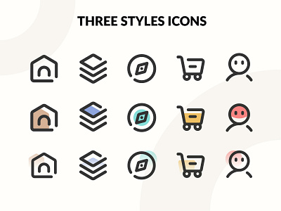 Liquid & Gradient icons gradients graphic icon line icons