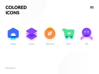 Flat colored icon flat flaticons graphic icon vector