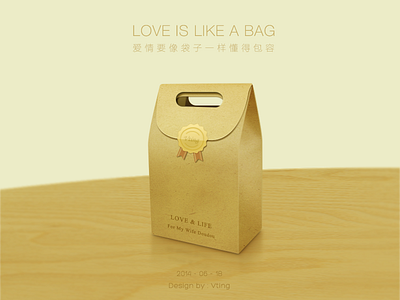 LOVE IS LIKE A BAG