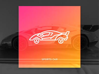 Sport Car icon car sport