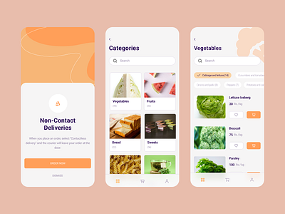 Delivery App UI