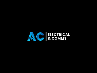 Electric Shop logo/AC logo ac logo best logo best logo 2021 branding creative logo design electric logo graphic design illustration logo minimal minimalism shop logo tech logo vector